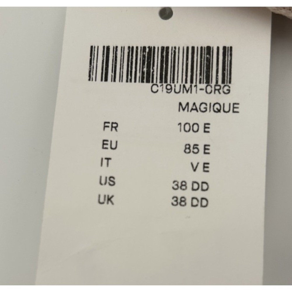 Chantelle Magique Seamless Unlined Underwire Minimizer Bra Size 38DD - Picture 4 of 6